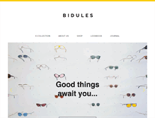 Tablet Screenshot of bidules.be